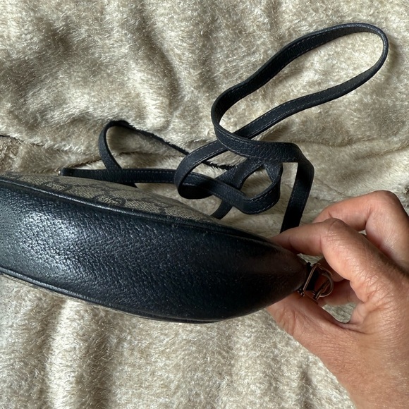 Gucci Beige and Black Women's Bag vintage inner deterioration - Picture 5 of 10